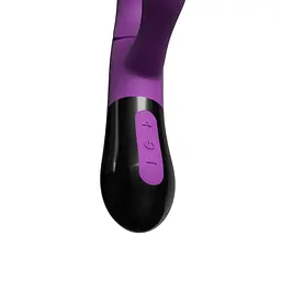 Вибратор-кролик Adrien Lastic Ares 2.0 для стимуляции точки G и клитора, 20.6х3.8 см фиолетовый - миниатюра 4
