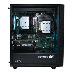 Двопроцесорна робоча станція Power Up #393 AMD EPYC 7413 x2/256 GB/SSD 1TB/GeForce RTX 4060 8 Gb - мініатюра 2