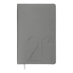 Щотижневик датований Buromax Steel 2026 A5 сірий (BM.2709-24) - мініатюра 2