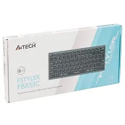 Клавіатура A4Tech Fstyler FBX51C Grey [94458] - мініатюра 7
