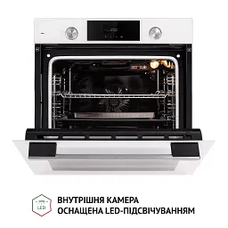 Духова шафа електрична Perfelli Diamond 6D8L BIANCO - мініатюра 11