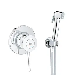 Набір гігієнічного душу прихованого монтажу Grohe BauClassic New із Tempesta-F UA11104802, Хром