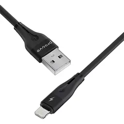 Кабель Proove Soft Silicone USB-A to Lightning 1m Black (CCSO20001101) [133328] - мініатюра 3