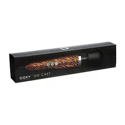 Вібромасажер DOXY Die Cast TIGER, дуже потужний, живлення 220В, металевий корпус - мініатюра 2