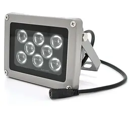 Инфракрасный прожектор ИК Voltronic GYIR006 на 6 диодов, 12V, 18W, до 70м, угол обзора 90° - мініатюра 1
