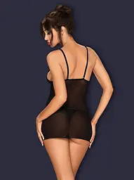 Сексуальний комплект Obsessive Lucita L/XL чорний - мініатюра 4