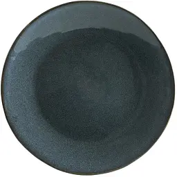 Тарілка МВМ My Home Фйорд 28 см глибокий синій (KP-128 DEEP BLUE)