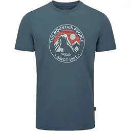 Футболка Rab Stance Alpine Peak L Orion Blue (1033-RB QCC-03-ORB-LRG)