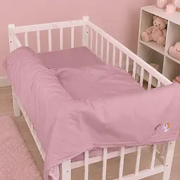Дитяча постільна білизна MIRSON LITTLE KIDS Poplin Edition Unicorn Wild rose 110х160см (2200013086321) - мініатюра 9
