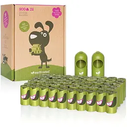Біорозкладні пакети для собак Earth Rated 22 х 33 см 15 шт.