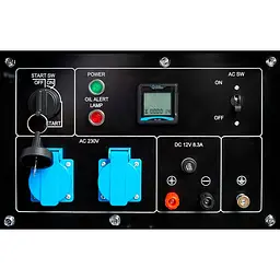 Генератор дизельний 4.6 кВт EnerSol SKD-5EB (41-00479) - мініатюра 9