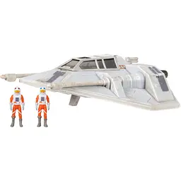 Ігрова колекційна фігурка Star Wars Medium Vehicle Транспорт та фігурка Snowspeeder Luke Skywalker det0018269