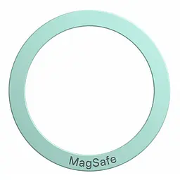 Металлическое кільце Silicone Magnetic Aquamarine