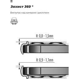 Чохол ArmorStandart Icon Case для Google Pixel 9/ 9 Pro Black (ARM74690) [117172] - мініатюра 5