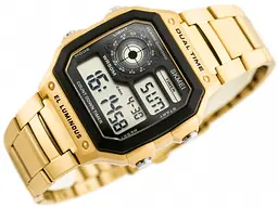 Чоловічий годинник Skmei 1335 Ripple Gold - мініатюра 10