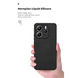 Чохол до мобільного телефона Armorstandart ICON Xiaomi Redmi Note 14 4G Camera cover Black (ARM79815) - мініатюра 7