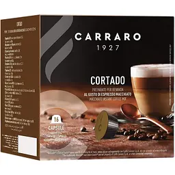 Кава в капсулах Dolce Gusto Carraro Cortado 16 шт