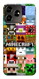 Чохол Demsky Minecraft collage для ZTE Blade V50 Desing 4G