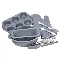 Набір для випічки TS Kitchen 8 предметів силіконові форми та аксесуари HP34543