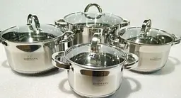 Набір каструль з кришками Bohmann BH-0716, 8 предметів - мініатюра 3