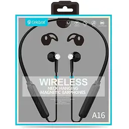 Навушники Celebrat A16 Bluetooth із потиличною дугою - мініатюра 3