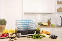 Gorenje Сушарка для продуктів Gorenje 230Вт, піддонів - 5x2.8см, діаметр - 29см, макс - 75°С, електр. - мініатюра 10
