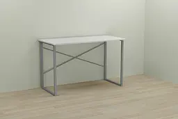 Комп'ютерний стіл Ferrum-decor Дейв 75x140x70 сірий ДСП Білий 16мм (FRD-102408) - мініатюра 4