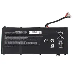 Акумулятор Acer AC14A8L (Aspire VN7-571, VN7-571G, VN7-591, VN7-591G, VN7-791, VN7-791G, V15 Nitro series) 11.4V 3800 mAh Black