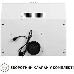Витяжка пласка Perfelli PL 6022 W LED - мініатюра 7