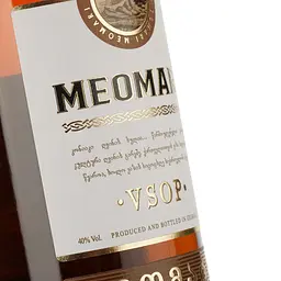 Грузинський коньяк Meomari VSOP 40% 0.5л - мініатюра 4