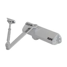 Дверний доводчик Dortec DT-83H White з фіксацією дверей у відчиненому положенні (63-00034) - мініатюра 1
