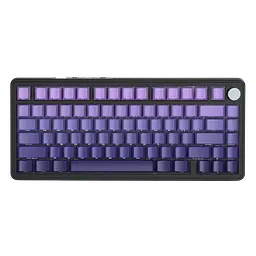 Клавіатура Attack Shark X85 Side Printed RGB Gradient Purple (AS-X85-SP-GPE)