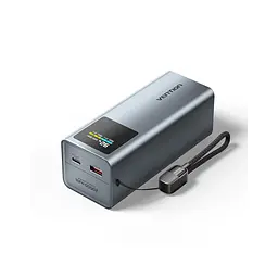 Батарея універсальна Vention 20000 mAh 100W Gray TFT Display Type (FKCH0) - мініатюра 1