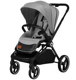 Універсальна коляска 2 в 1 Lionelo Mika Grey Stone, сіра (LO-MIKA 2IN1 GREY STONE) - мініатюра 3