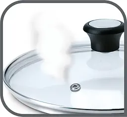 Кришка Tefal розміром 28 см (28097712) для сковороди та каструлі - мініатюра 5