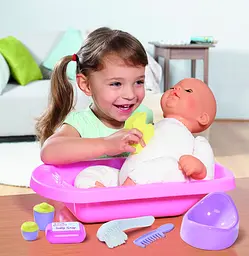 Набір для купання ляльок Casdon Baby Huggles (711) - мініатюра 3
