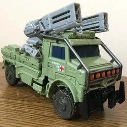 Іграшка робот-трансформер Hound Transformers автобот військовий робот для дітей висота 17 см - мініатюра 10