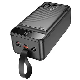 Зовнішній акумулятор Hoco J123C Element 22.5W+PD20W 60000mAh чорний - мініатюра 2