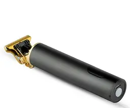 Акумуляторна машинка Domotec MS-437 для стрижки волосся 3 насадки тример для стрижки і бороди USB 5 Вт Чорний - мініатюра 2