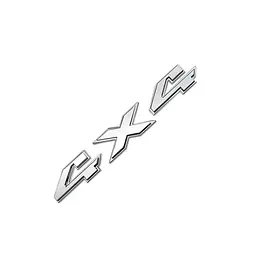 Емблема напис 4х4 для Jeep хром 148х25мм метал (на скотчі)