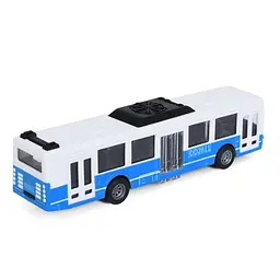 Іграшковий інерційний Автобус 6334(Blue) гумові колеса, 16 см - мініатюра 5
