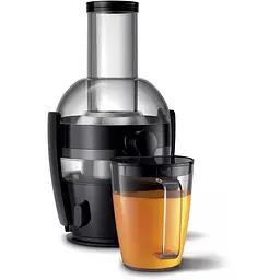 Соковижималка Philips Viva Collection відцентрована 800 Вт чорна (HR1855/70) - мініатюра 3