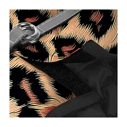 Шлея для собак WAUDOG Clothes м'яка з QR адресником "Леопард" XS4 (223-4066) - мініатюра 3