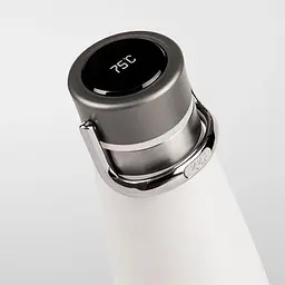 Термос Kiss Kiss Fish Yopin Intelligent Vacuum Bottle S-U47WS-E 475 мл з дисплеєм білий - мініатюра 4