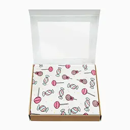 Пелюшки фланелеві Cosas Lollipops 80х100 см, рожеві - мініатюра 2
