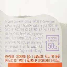 Мінеральна негазована вода Acqua Panna 0.25 мл - мініатюра 4