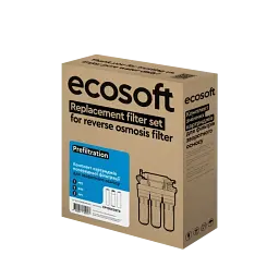Комплект картриджів Ecosoft 1-2-3 для фільтрів зворотного осмосу ( CPV3ECOSTD) - мініатюра 2
