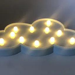 Декоративний дитячий LED світильник-нічник UFT Funny Lamp Cloud Хмара  - мініатюра 8