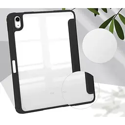 Чохол-книжка BeCover Soft Edge TPU з кріпленням Apple Pencil для Apple iPad Air 4/5 2020/2022 10.9" Black (711696) - мініатюра 2