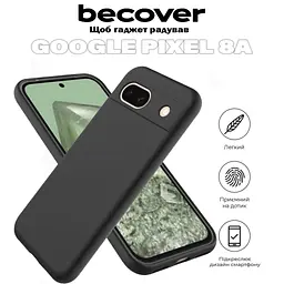 Чохол до мобільного телефона BeCover Google Pixel 8a Black (711661) - мініатюра 5